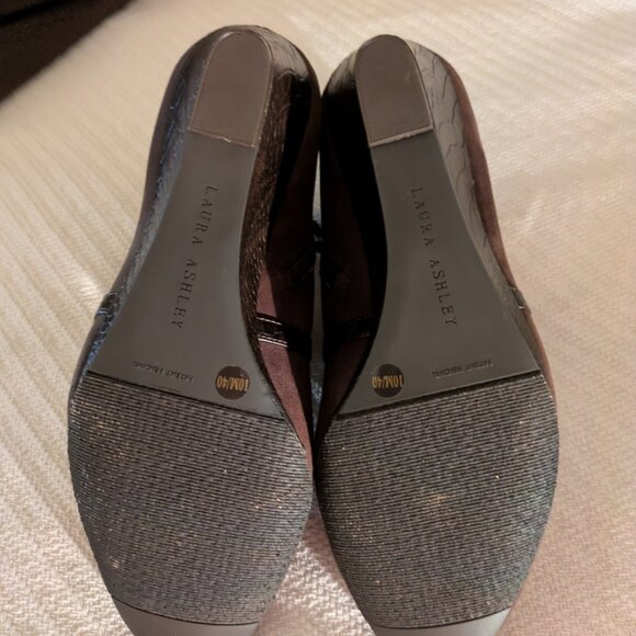 LAURA ASHLEY - WOMEN'S BROWN BOOTIES - Picture 6 of 7